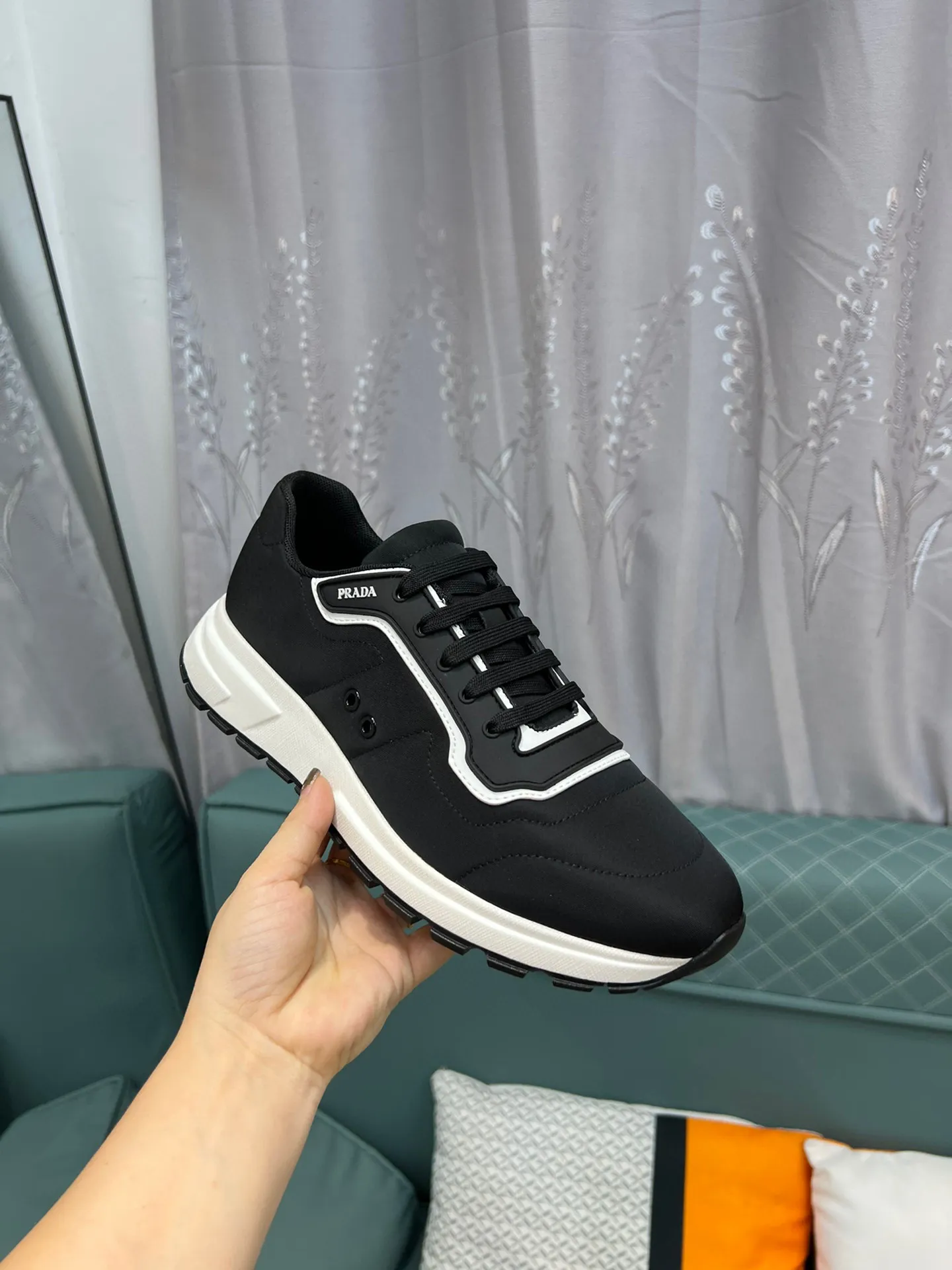 Men's shoes 💰540 PRADA "Prada" casual shoes Regular size: 38-44 (45 can be customized) Product material: Selected cowhide material, genuine leather lining, original outsole